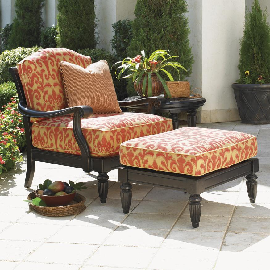 Outdoor Chair and Ottoman in Ft. Lauderdale, Ft. Myers, Orlando, Naples
